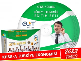 KPSS-A Türkiye Ekonomisi Görüntülü Eğitim Seti