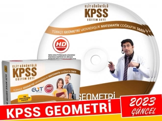 KPSS Geometri Görüntülü Eğitim Seti
